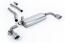 Milltek Sport Auspuffanlage für BMW 1er (F40)128ti 5-Türer 265 PS (mit OPF) 2020-2024 Titan gebürstet 115mm