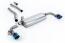 Milltek Sport Auspuffanlage für BMW 1er (F40)128ti 5-Türer 265 PS (mit OPF) 2020-2024 Titan geflämmt 115mm