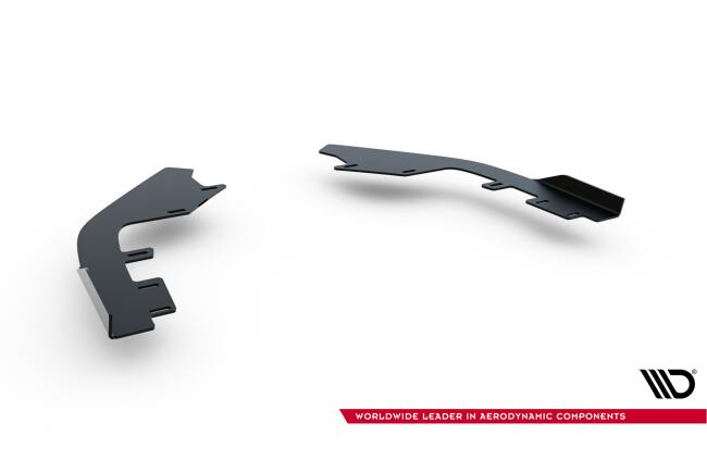 Flaps für Street Pro Frontlippe für Audi RS3 Limousine 8Y Facelift Hochglanz schwarz