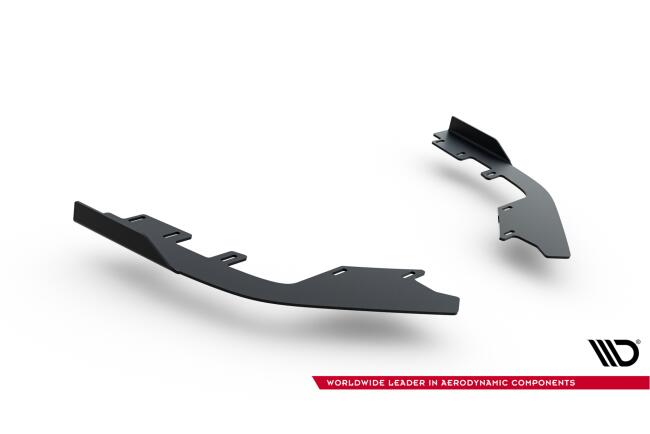 Flaps für Street Pro Frontlippe für Audi RS3 Limousine 8Y Facelift Hochglanz schwarz