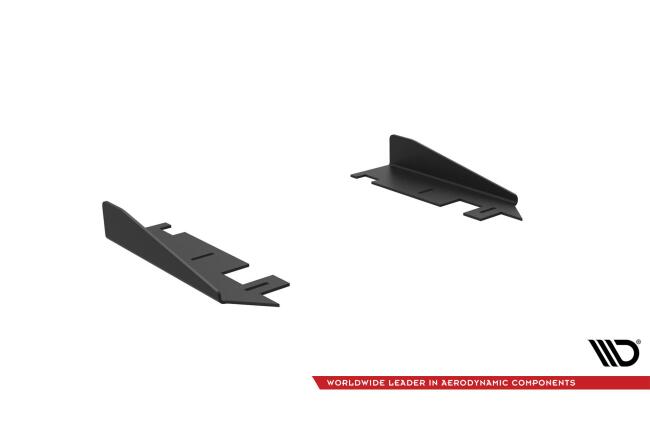 Flaps für Street Pro Seitenschweller für Audi A7 RS7-Look C7 Hochglanz schwarz