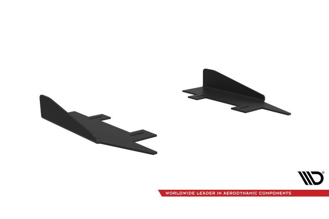 Flaps für Street Pro Seitenschweller für Audi A7 RS7-Look C7 Hochglanz schwarz