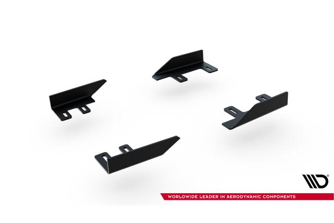 Flaps für Street Pro Seitenschweller für Audi RS3 Limousine 8Y Facelift Hochglanz schwarz