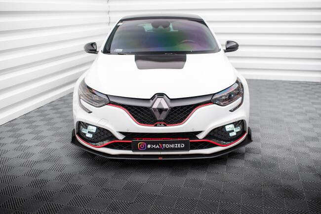 Street Pro Frontlippe für Renault Megane RS Mk4 Rot