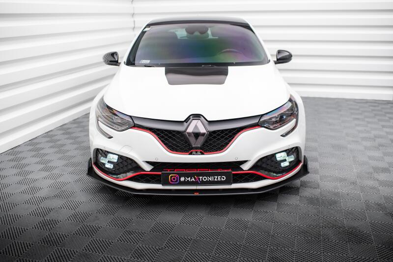 Street Pro Frontlippe für Renault Megane RS Mk4 Schwarz matt