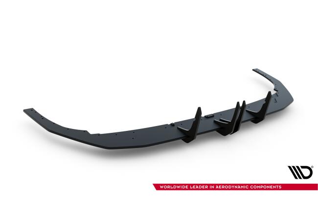 Street Pro Heckdiffusor für Audi RS3 Limousine 8Y Facelift Schwarz-Rot