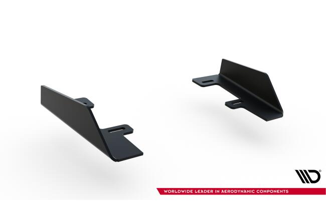 Street Pro Hintere Diffusor Flaps für Audi RS3 Limousine 8Y Facelift Hochglanz schwarz