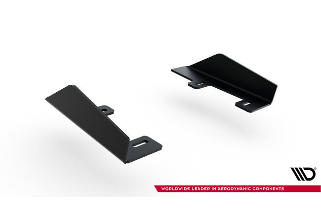 Street Pro Hintere Diffusor Flaps für Audi RS3 Limousine 8Y Facelift Hochglanz schwarz