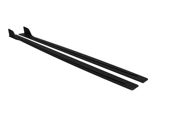 Street Pro Seitenschweller für Renault Megane RS Mk4 Schwarz matt