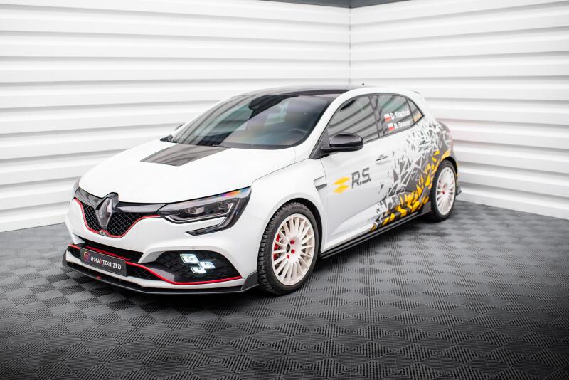 Street Pro Seitenschweller für Renault Megane RS Mk4 Rot