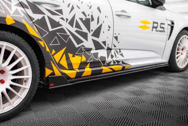 Street Pro Seitenschweller für Renault Megane RS Mk4 Rot