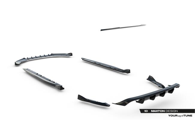 Maxton Design Bodykit für Cupra Leon ST Facelift (2024-) Hochglanz schwarz