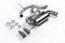 Milltek Sport Auspuffanlage für Audi A3 (8P) 2.0 TFSI / VW Golf 5 GTI 2.0 TFSI / Seat Leon Seat Leon FR, Cupra (1P) 2.0 TFSI  nicht resorniert Poliert 2 x 80mm