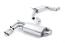 Milltek Sport Auspuffanlage für Audi A3 (8P) 2.0 TFSI / VW Golf 5 GTI 2.0 TFSI / Seat Leon FR, Cupra (1P) 2.0 TFSI  resorniert Poliert 2 x 80mm
