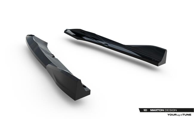 Maxton Design Diffusor Flaps V.6 für Cupra Leon ST Mk1 Facelift Hochglanz schwarz