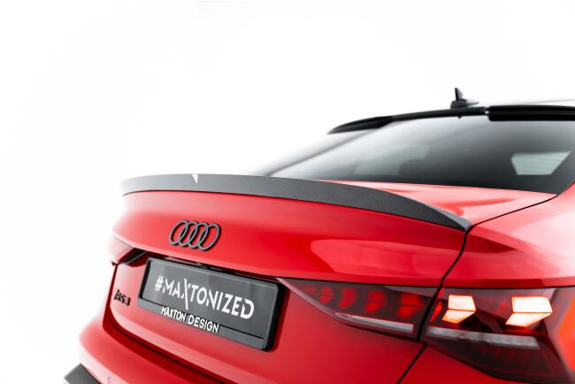Maxton Design Carbon Heckspoiler Lippe für Audi RS3...