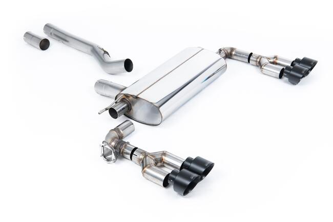 Maxton Design Heckdiffusor V.3 mit Milltek Sport Auspuff...