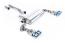 Maxton Design Heckdiffusor V.3 mit Milltek Sport Auspuff für BMW 1er F40 M135i Titan geflämmt 4 x 100mm