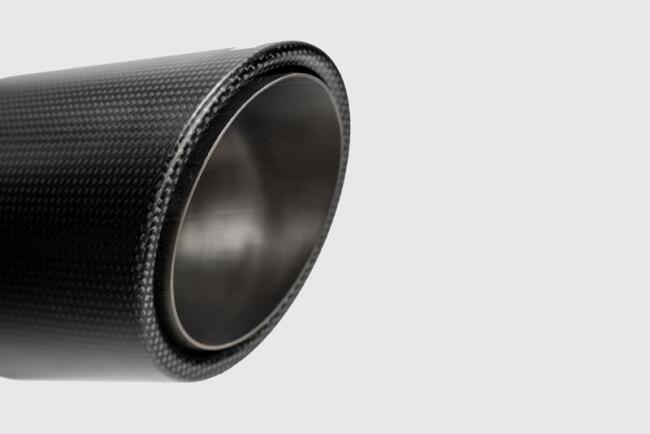 REMUS Sport Auspuffanlage für VW Golf 8 R Variant 2.0 TSI DSG 4Motion 320 PS (mit OPF) 2022-2024 Carbon 115mm