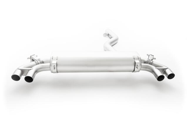 Remus Klappen Sportauspuff für BMW 3er G20 / G21 320i und 330i (mit OPF, auch xDrive) 2019-2026 Verchromt 4 x 84mm