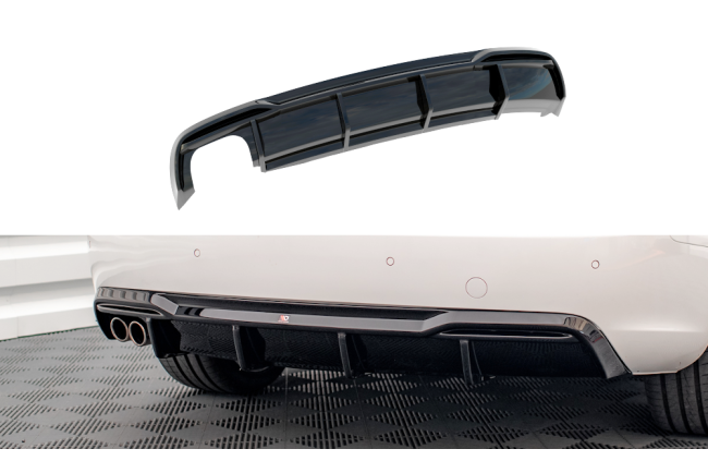 B-Ware Maxton Design Heckdiffusor V.1 für Audi A5 Coupe / Sportback B8 8T Standard Facelift Hochglanz schwarz