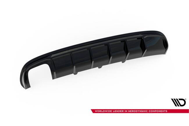 B-Ware Maxton Design Heckdiffusor V.3 für Audi A4 S-Line Limousine / Avant B8 Hochglanz schwarz