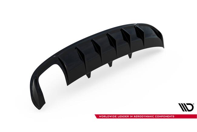 B-Ware Maxton Design Heckdiffusor V.3 für Audi A4 S-Line Limousine / Avant B8 Hochglanz schwarz
