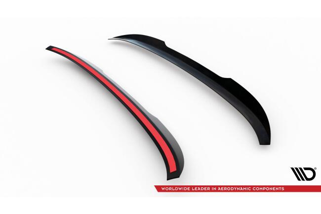 B-Ware Maxton Design Heckspoiler Lippe (unten) für BMW X4 G02 M Paket Hochglanz schwarz