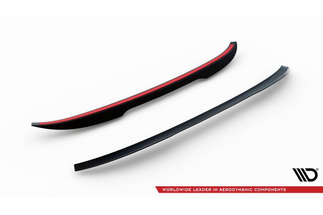 B-Ware Maxton Design Heckspoiler Lippe (unten) für BMW X4 G02 M Paket Hochglanz schwarz