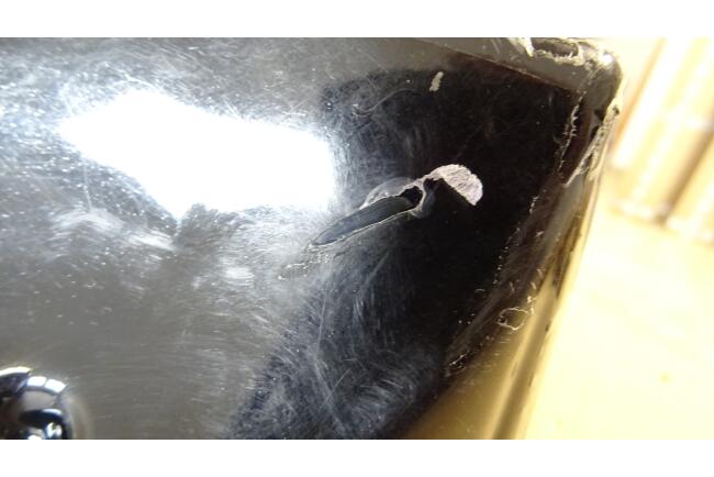 B-Ware Maxton Design Frontlippe V.3 für Porsche Macan Mk1 Hochglanz schwarz