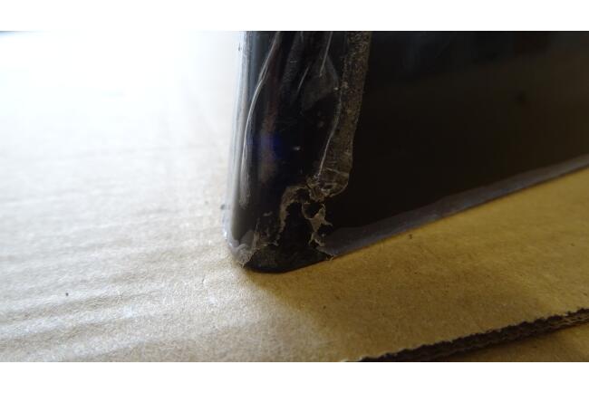 B-Ware Maxton Design Frontlippe V.3 für Porsche Macan Mk1 Hochglanz schwarz