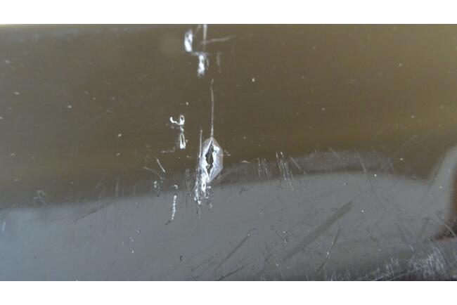 B-Ware Maxton Design Frontlippe V.1 für Mercedes W205 AMG-Line / C43 AMG Hochglanz schwarz