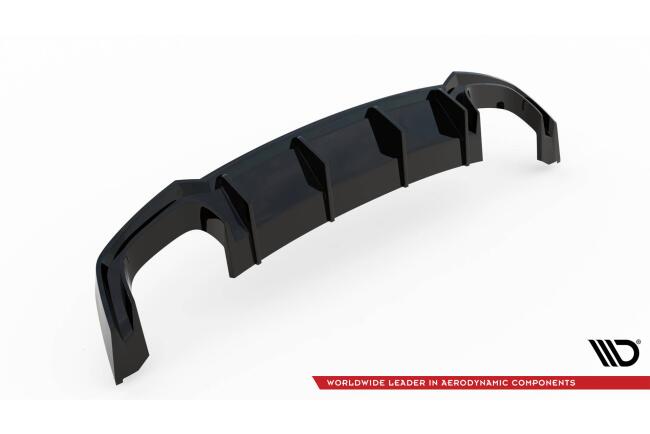 B-Ware Maxton Design Heckdiffusor für Audi S5 B9 F5 Coupe / Sportback Hochglanz schwarz