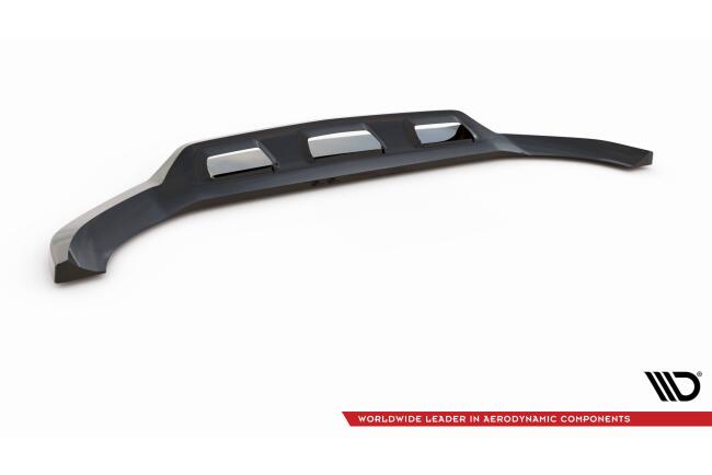 B-Ware Maxton Design Frontlippe für Mercedes GLC Coupe / SUV AMG-Line C253 Facelift Hochglanz schwarz
