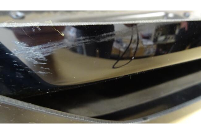 B-Ware Maxton Design Frontlippe für Mercedes GLC Coupe / SUV AMG-Line C253 Facelift Hochglanz schwarz