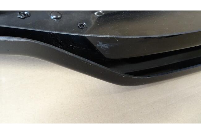 B-Ware Maxton Design Frontlippe für Mercedes GLC Coupe / SUV AMG-Line C253 Facelift Hochglanz schwarz