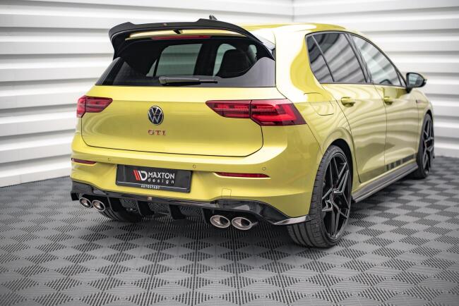 B-Ware Maxton Design Heckdiffusor V.3 für VW Golf 8 Clubsport Hochglanz schwarz
