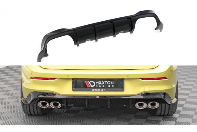 B-Ware Maxton Design Heckdiffusor V.3 für VW Golf 8 Clubsport Hochglanz schwarz