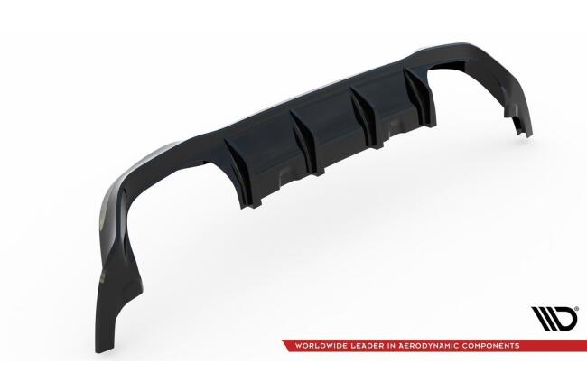 B-Ware Maxton Design Heckdiffusor V.3 für VW Golf 8 Clubsport Hochglanz schwarz