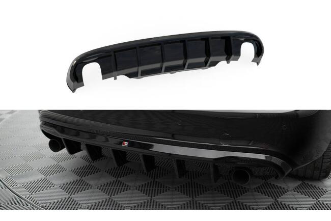 B-Ware Maxton Design Heckdiffusor V.1 für Audi A5 S-Line Coupe / Cabrio B8 8T Hochglanz schwarz
