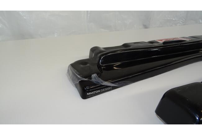 B-Ware Maxton Design Seitenschweller (Paar) für VW Tiguan R / R-Line Mk2 Facelift Hochglanz schwarz