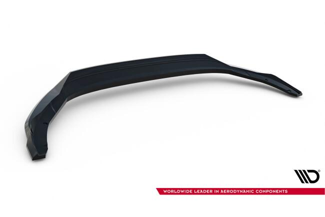 B-Ware Maxton Design Frontlippe V.1 für Skoda Octavia RS Liftback / Combi Mk4 Facelift Hochglanz schwarz