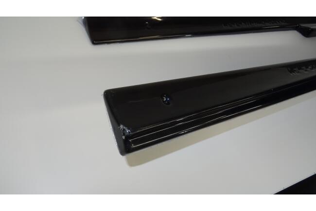 B-Ware Maxton Design Seitenschweller (Paar) für Mercedes E-Klasse W211 AMG Hochglanz schwarz
