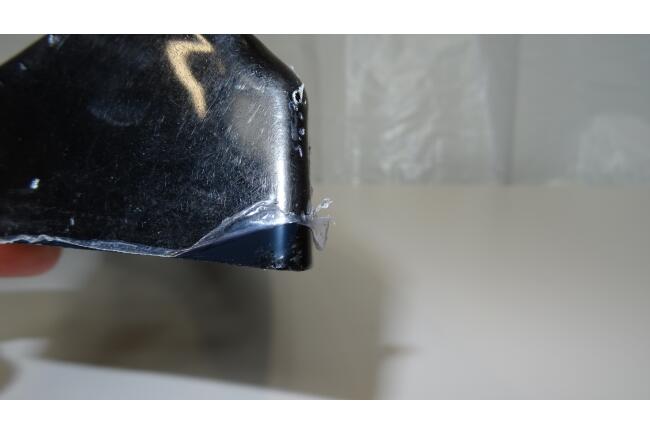 B-Ware Maxton Design mittlerer Heckdiffusor DTM Look für Audi Q3 Sportback F3 Hochglanz schwarz