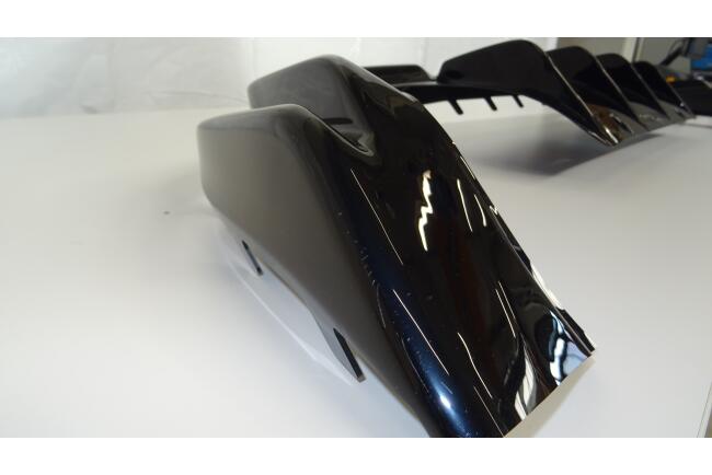 B-Ware Maxton Design Heckdiffusor V.2 für VW Golf 8 R Hochglanz schwarz