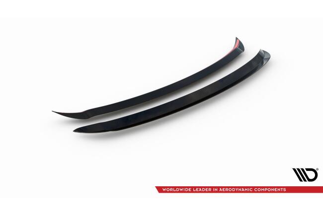 B-Ware Maxton Design Heckspoiler Lippe V.1 für Toyota Yaris Mk4 Hochglanz schwarz