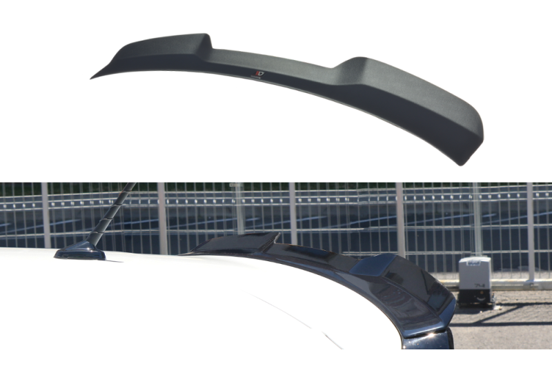 B-Ware Maxton Design Heckspoiler Lippe für VW Polo 6 GTI / R-Line 2G Typ AW 2017- Hochglanz schwarz