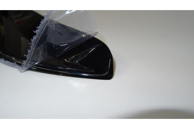 B-Ware Maxton Design Heckspoiler Lippe für VW Polo 6 GTI / R-Line 2G Typ AW 2017- Hochglanz schwarz