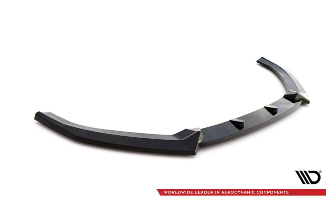 B-Ware Maxton Design Frontlippe V.1 für Audi S3 Sportback 8V Facelift Hochglanz schwarz