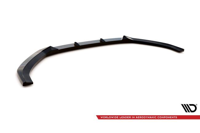 B-Ware Maxton Design Frontlippe V.1 für Audi S3 Sportback 8V Facelift Hochglanz schwarz